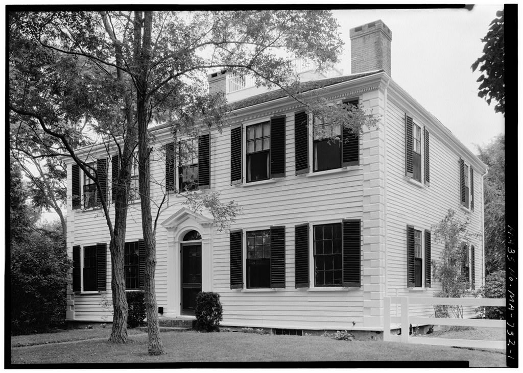 Captain Elijah Cobb House, photograph filed with the federal survey