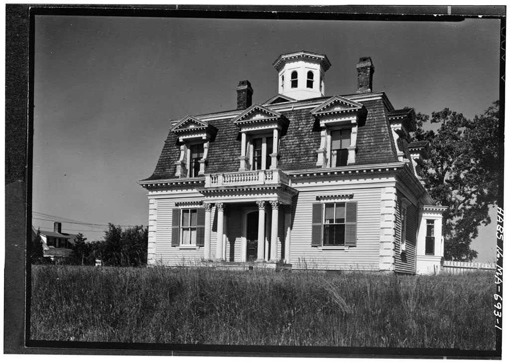 Captain Edward Penniman House, photograph filed with the federal survey