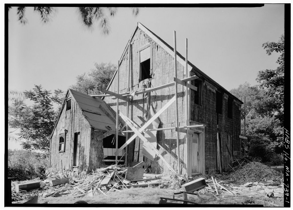 Hoxie House, photograph filed with the federal survey