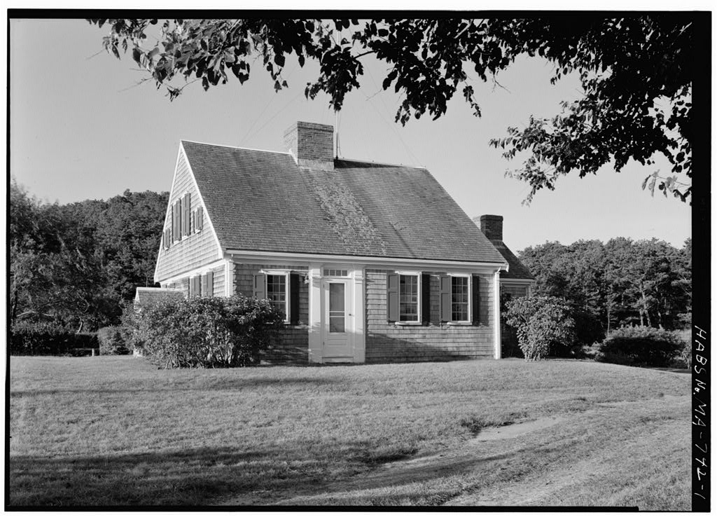 Jonathan Collins House, South Pamet Road, Truro, Barnstable County, MA, photograph filed with the federal survey