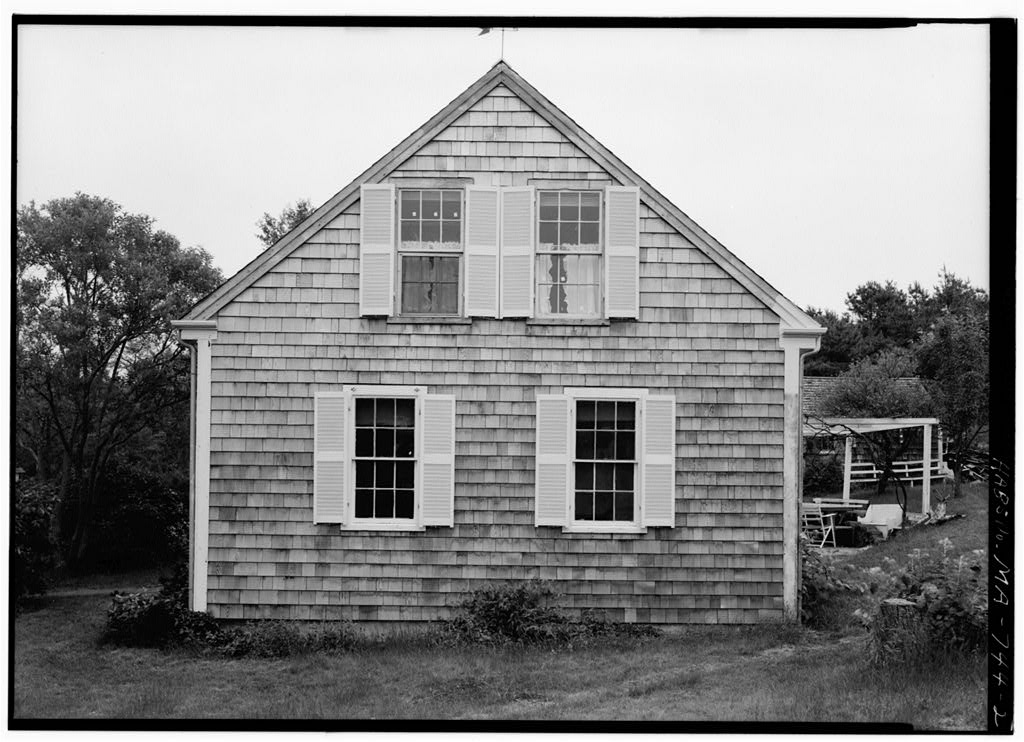 Ebenezer Dyer House, Higgins Hollow Road, Truro, Barnstable County, MA, photograph filed with the federal survey