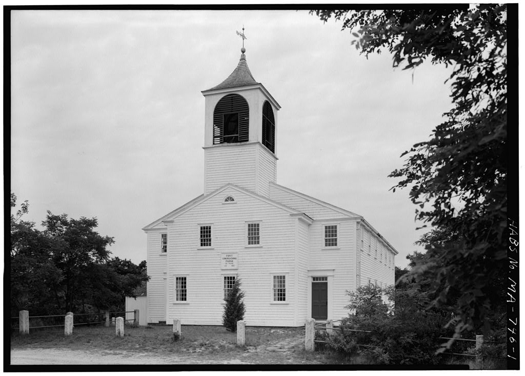 First Congregational Church, Truro Center, Truro, Barnstable County, MA, photograph filed with the federal survey