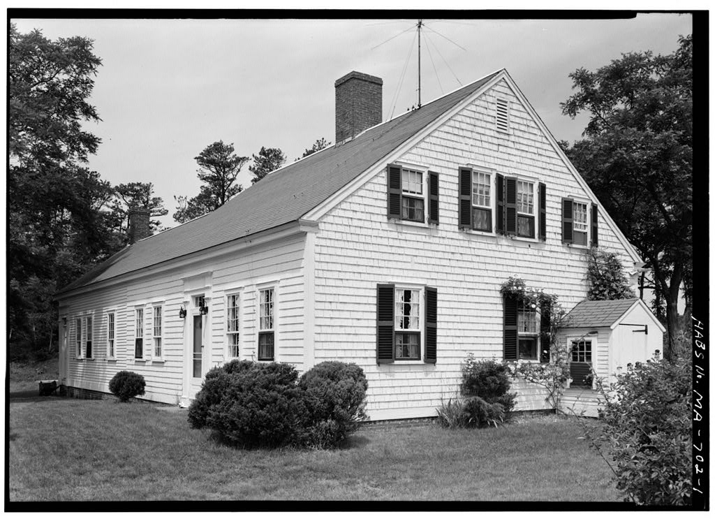 Edmund Freeman House, photograph filed with the federal survey