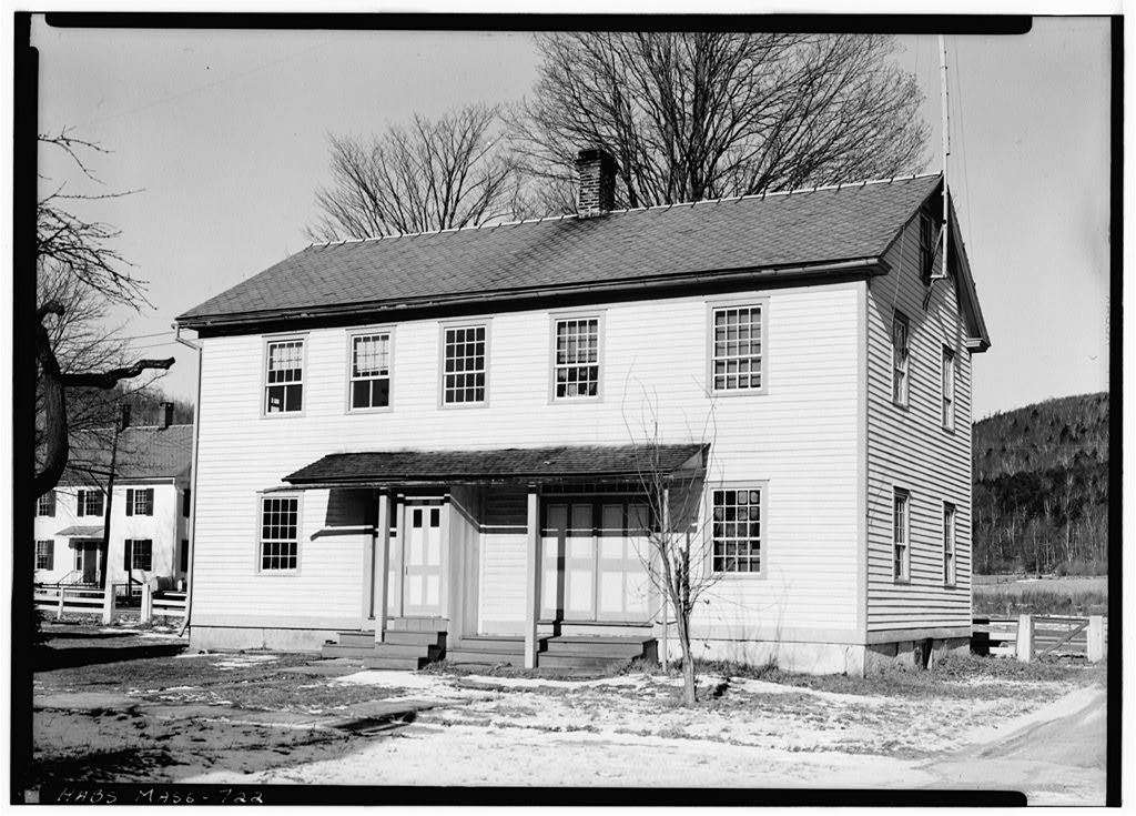 Shaker Church Family Brethren's Shop, U.S. Route 20, Hancock, Berkshire County, MA, photograph filed with the federal survey