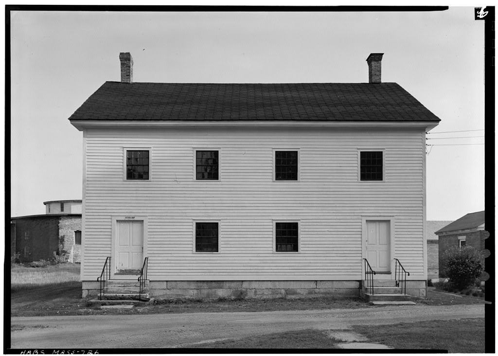 Shaker Church Family Dairy & Weave Shop, photograph filed with the federal survey