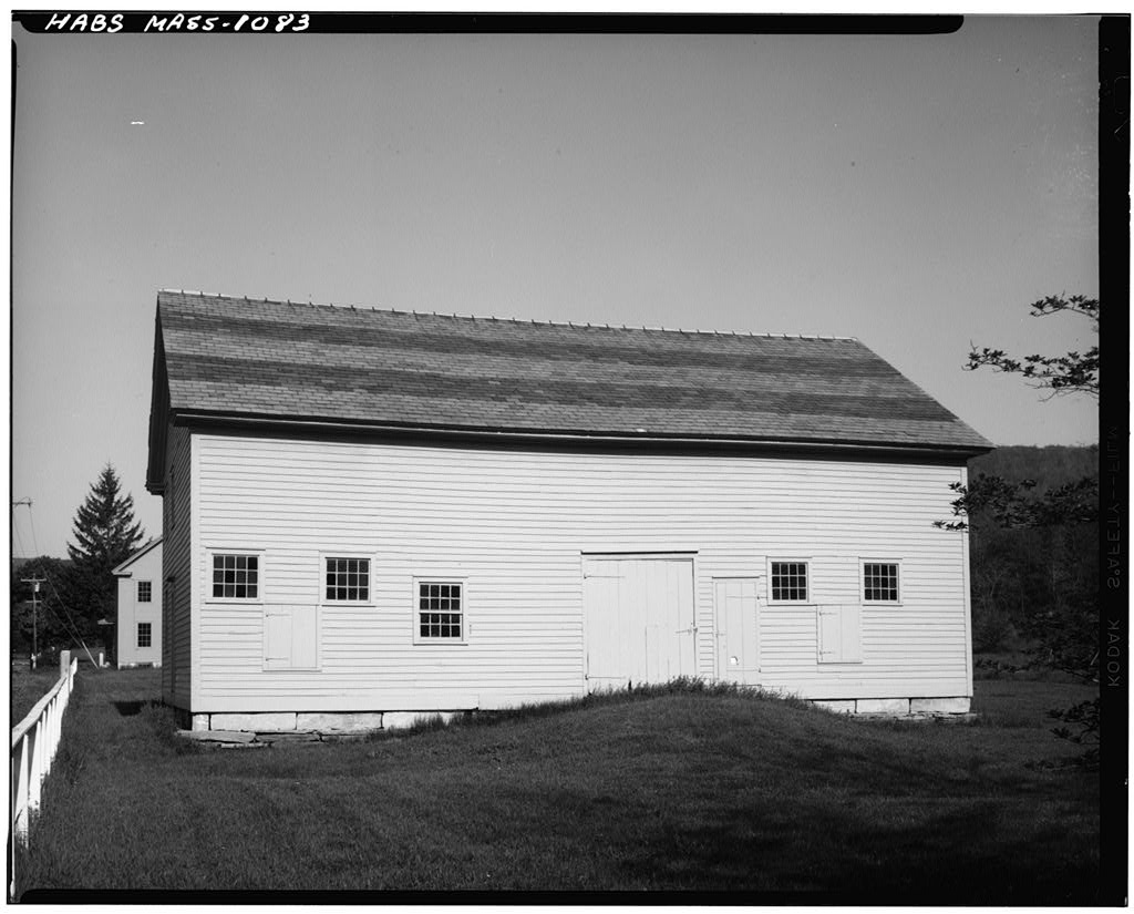 Shaker Church Family Frame Barn, photograph filed with the federal survey