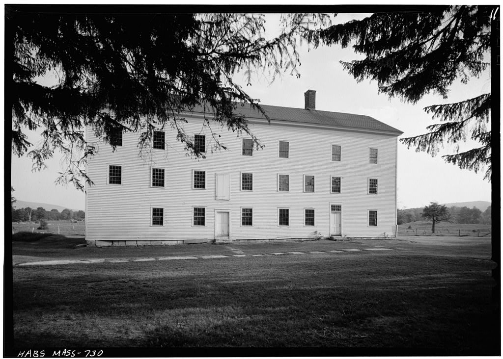 Shaker Church Family Washhouse & Machine Shop, photograph filed with the federal survey