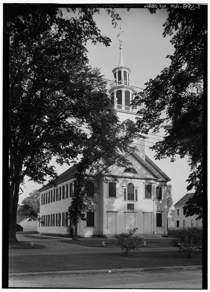 Congregational Church, Sheffield, Berkshire County, MA, photograph filed with the federal survey