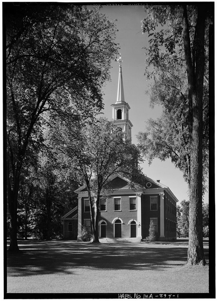 Congregational Church, Stockbridge Common, Stockbridge, Berkshire County, MA, photograph filed with the federal survey