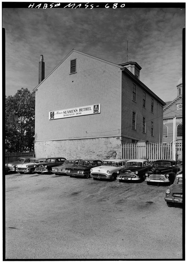 Seaman's Bethel, West side of Johnny Cake Hill (formerly Bethel Street), New Bedford, Bristol County, MA, photograph filed with the federal survey