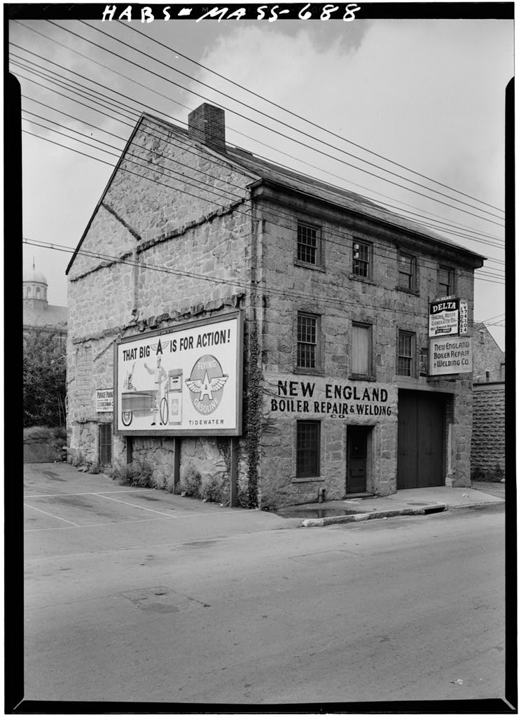 North Front Street & Rose Alley (Warehouse), photograph filed with the federal survey