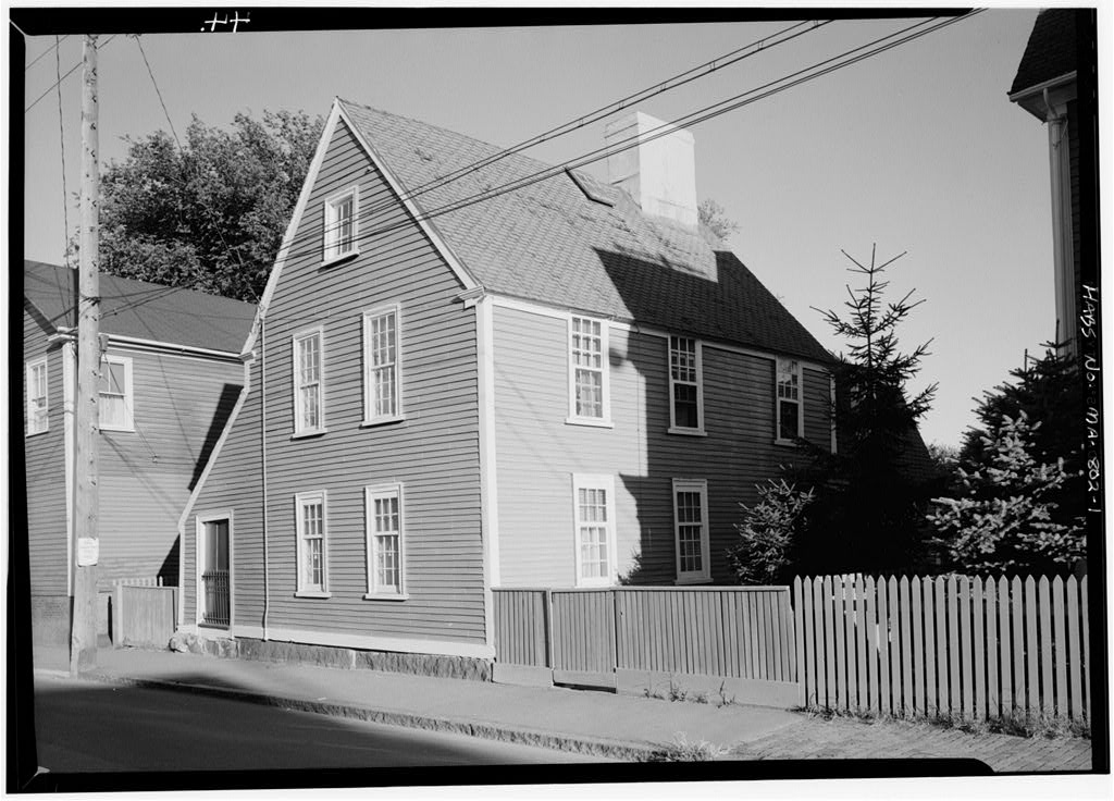 Narbonne House, photograph filed with the federal survey