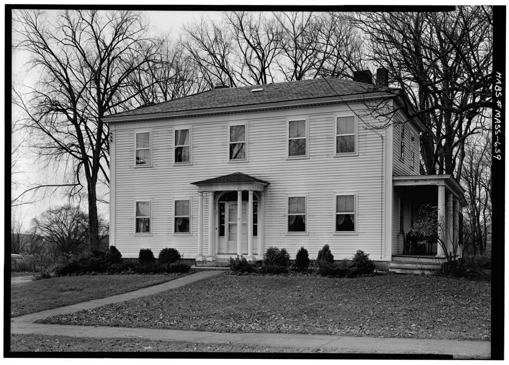 Isaac Mattoon House, photograph filed with the federal survey
