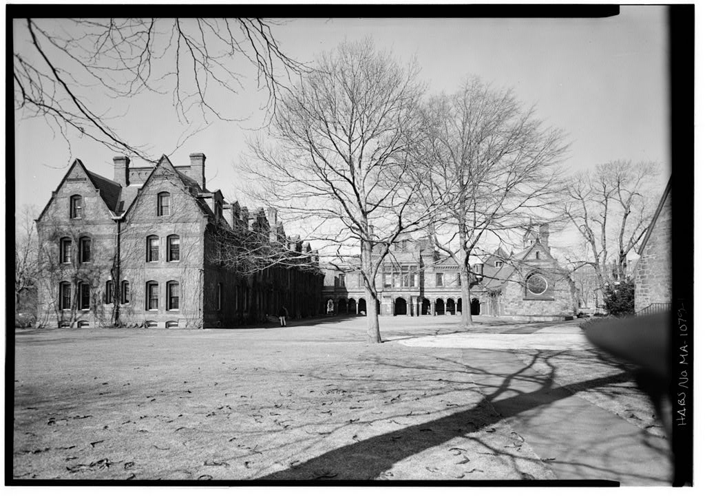 Episcopal Theological School, Quadrangle, 99 Brattle Street, Cambridge, Middlesex County, MA, photograph filed with the federal survey