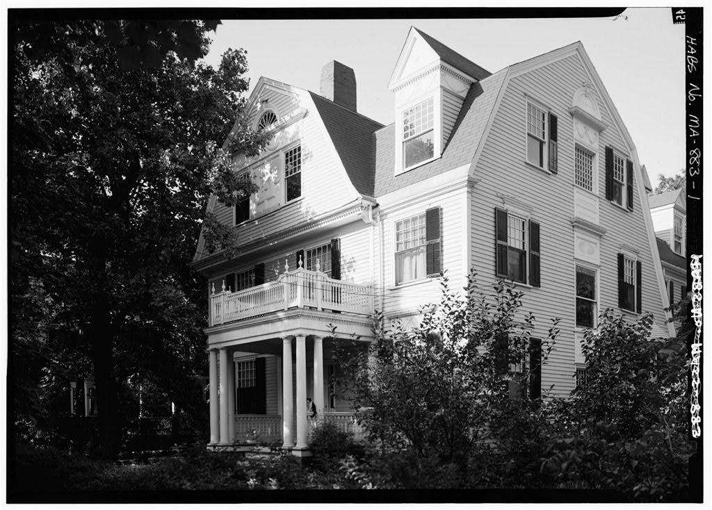 Alpheus Hyatt House, 19 Francis Avenue, Cambridge, Middlesex County, MA, photograph filed with the federal survey