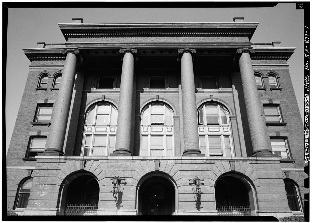 Middlesex County Registry of Deeds, Third & Cambridge Streets, Cambridge, Middlesex County, MA, photograph filed with the federal survey