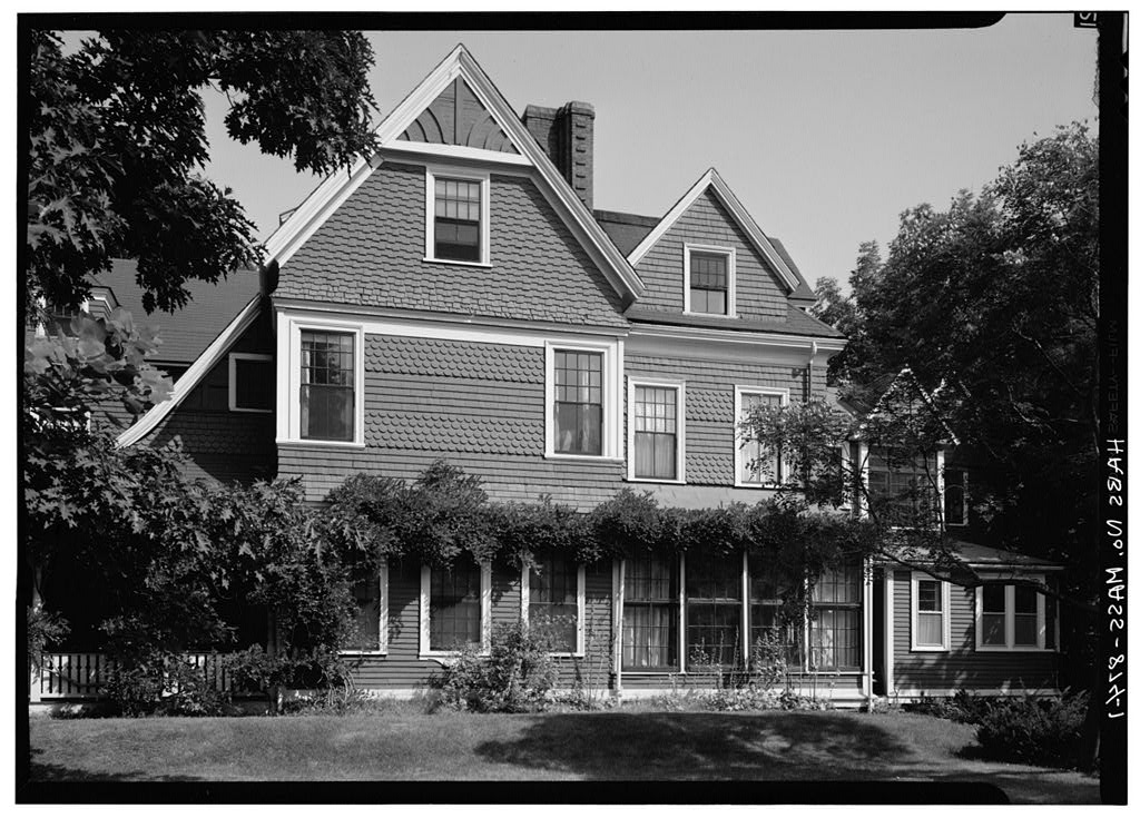 Henry Van Brunt House, 167 Brattle Street, Cambridge, Middlesex County, MA, photograph filed with the federal survey
