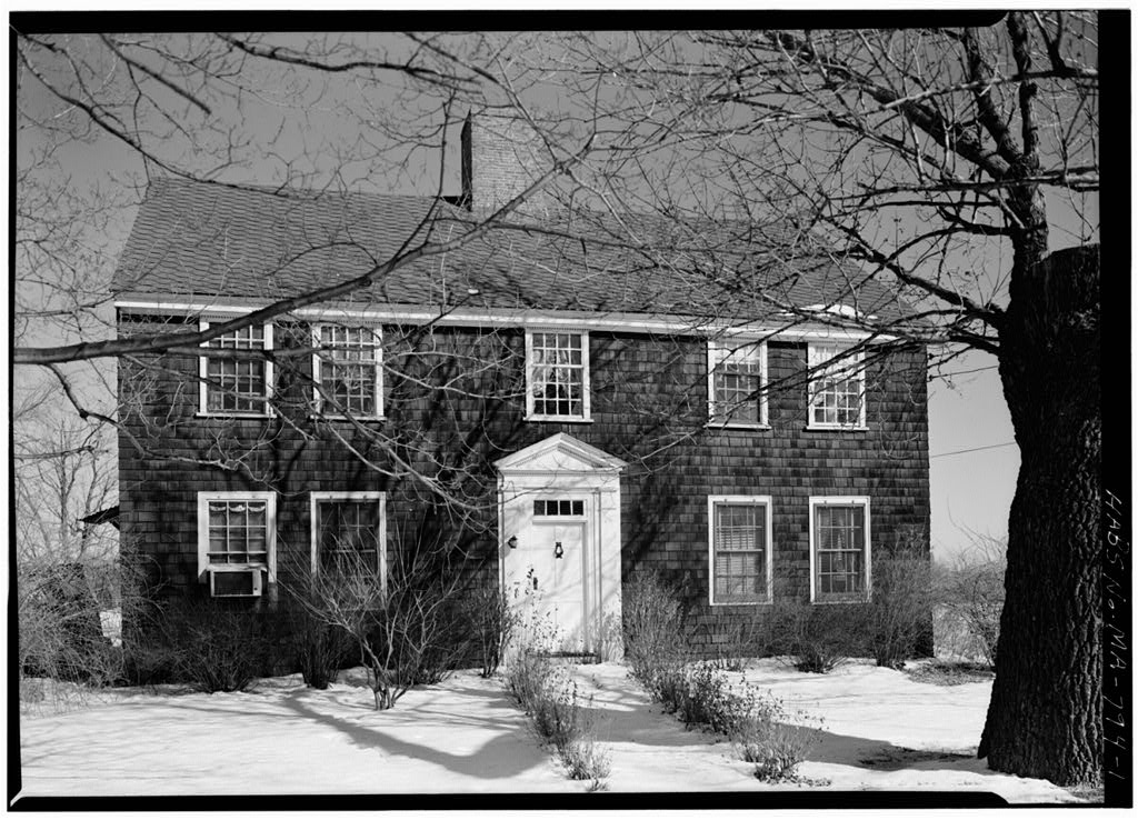 Widow Stowe House, photograph filed with the federal survey
