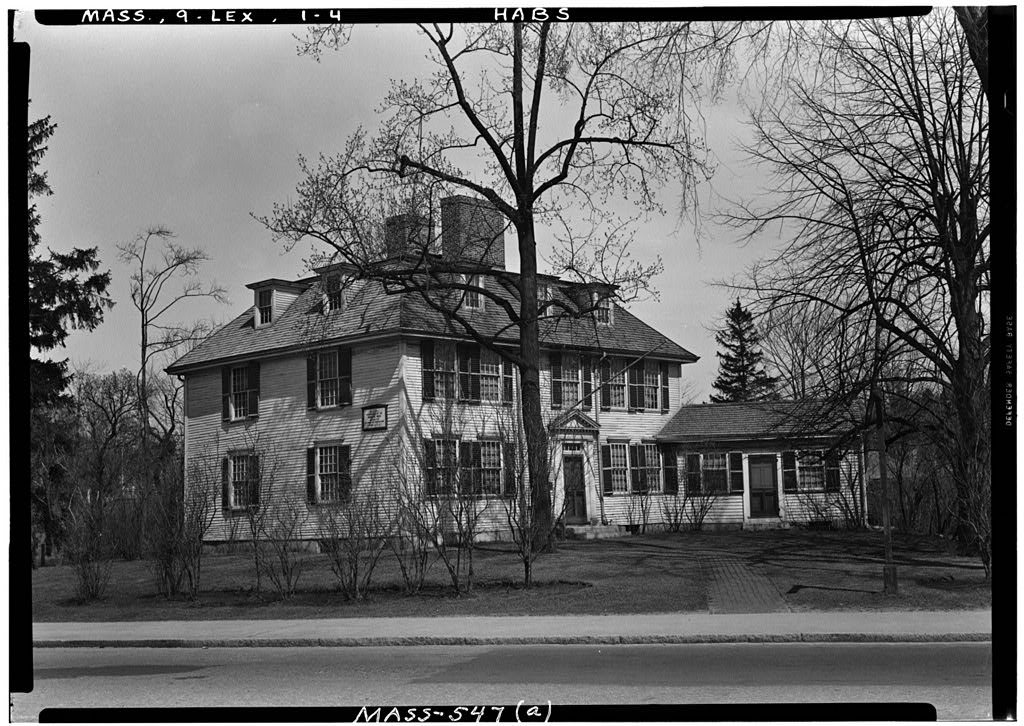 Buckman Tavern, photograph filed with the federal survey