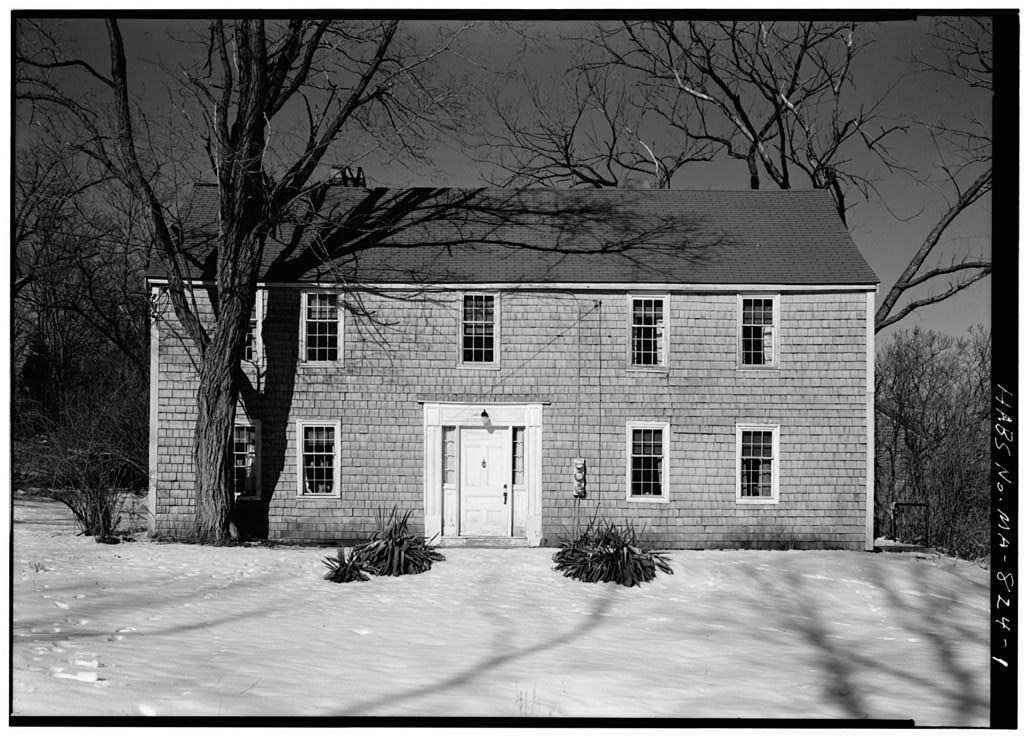 Daniel Brooks House, photograph filed with the federal survey