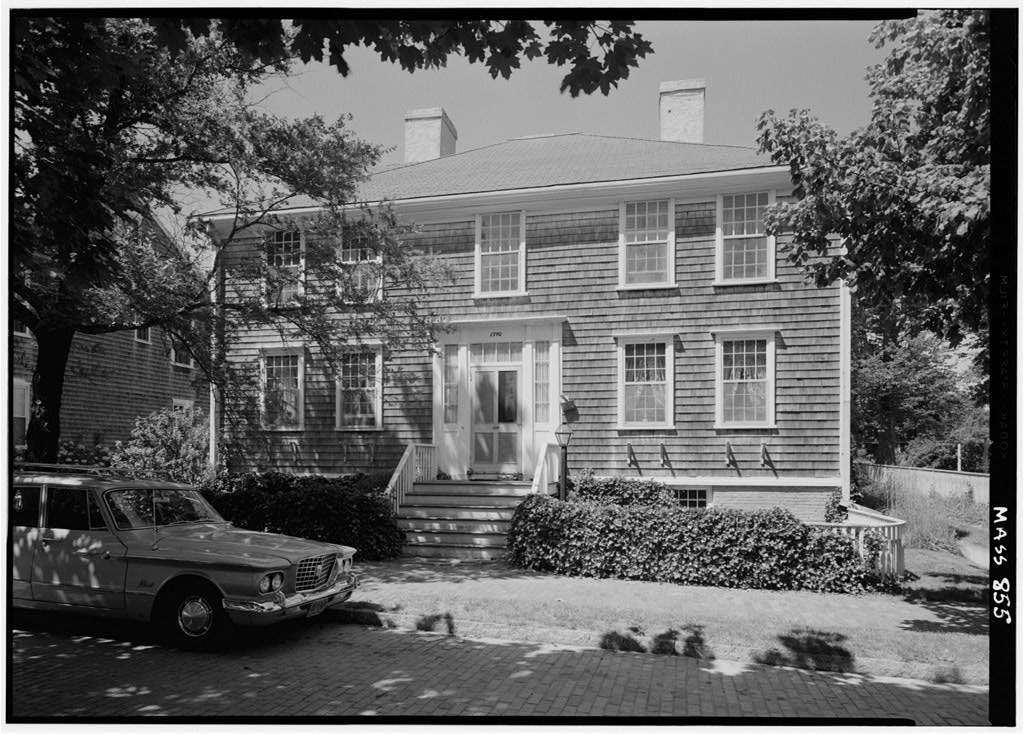 Edward Cary House, 117 Main Street, Nantucket, Nantucket County, MA, photograph filed with the federal survey