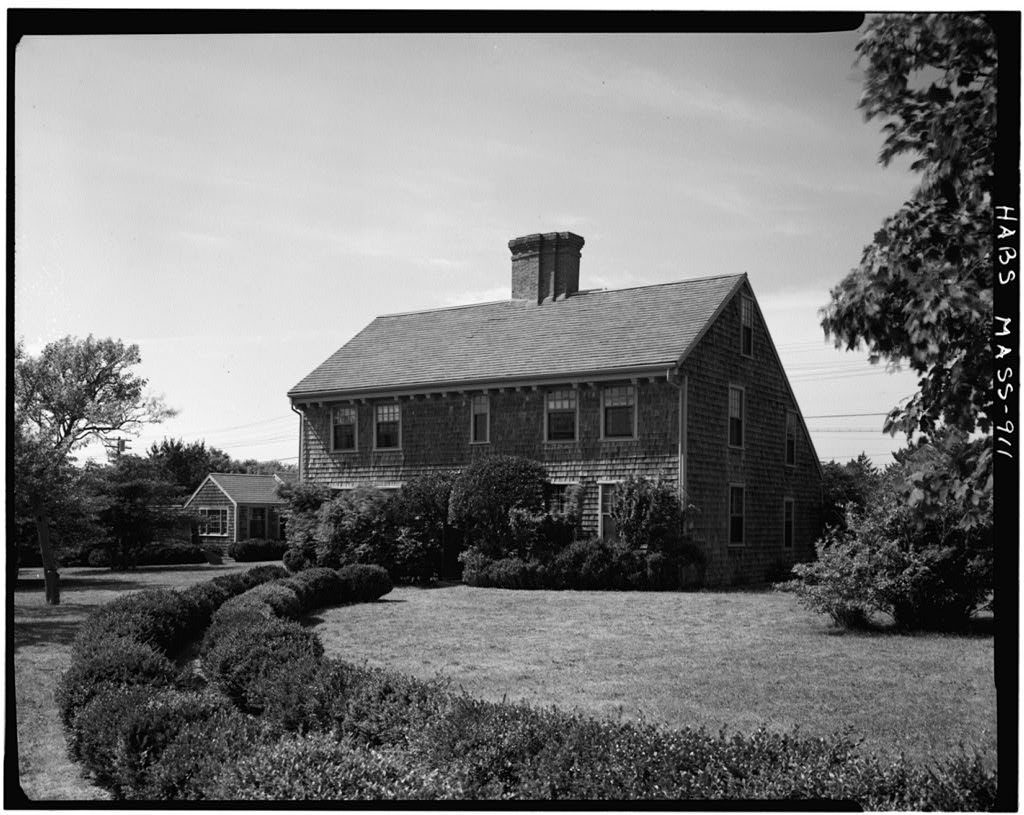 Major Josiah Coffin House, photograph filed with the federal survey