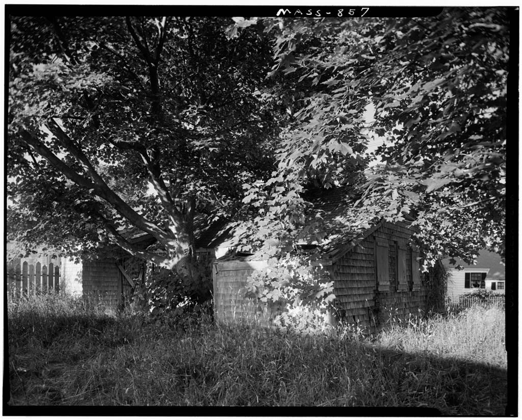 Micah Coffin House, photograph filed with the federal survey