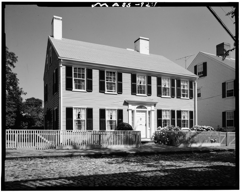 Thaddeus Coffin House, 89 Main Street, Nantucket, Nantucket County, MA, photograph filed with the federal survey