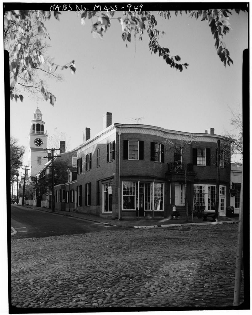 Philip H. Folger Block, 56 & 58 Main Street, Nantucket, Nantucket County, MA, photograph filed with the federal survey