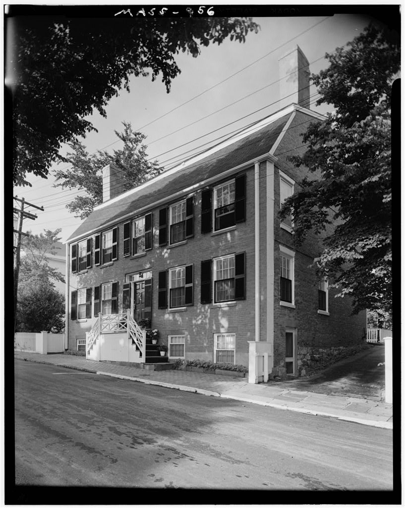 Captain Silas Jones House, 5 Orange Street, Nantucket, Nantucket County, MA, photograph filed with the federal survey