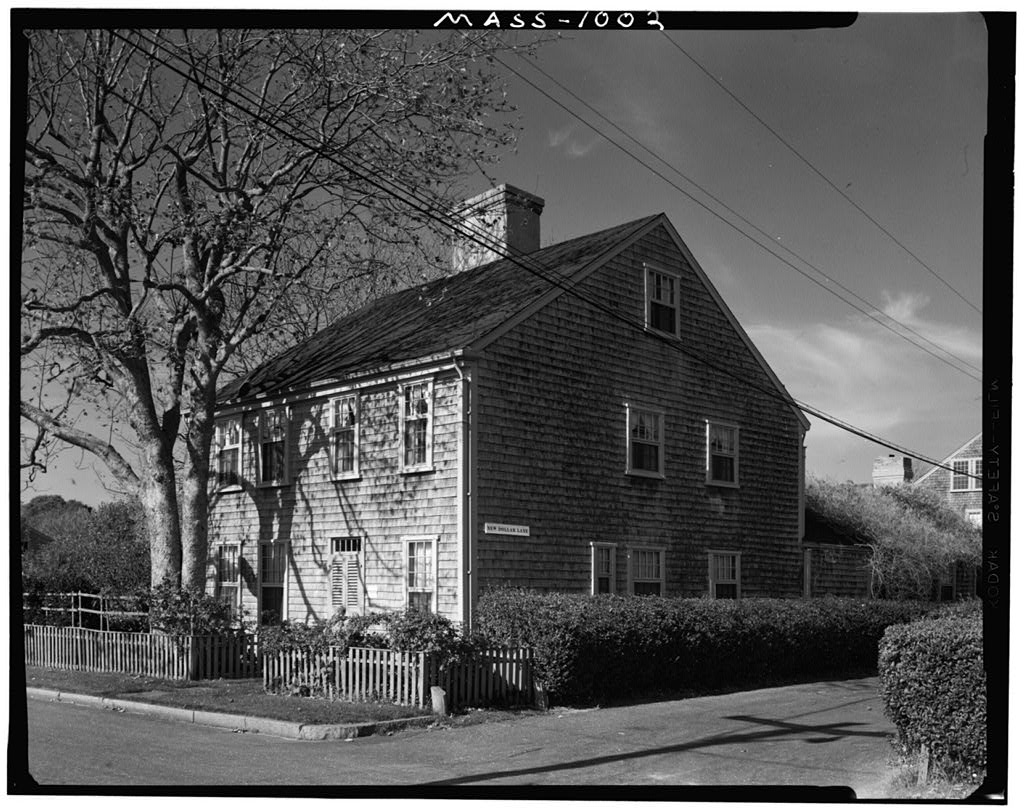 Job Macy House, photograph filed with the federal survey