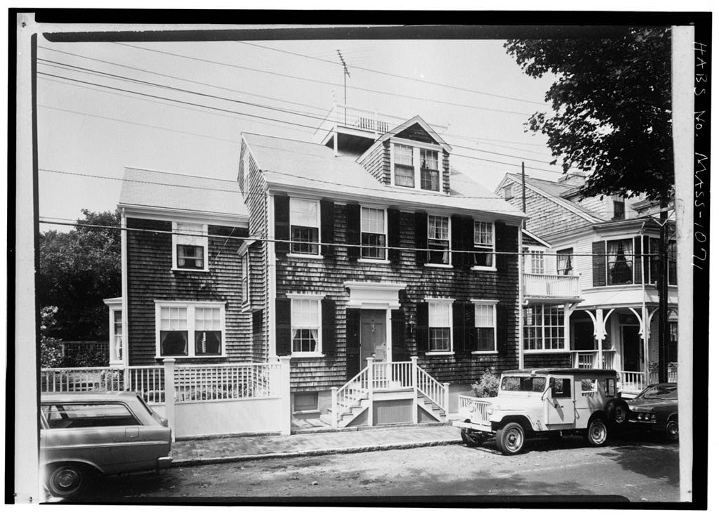 Joshua Bunker House, 25 Orange Street, Nantucket, Nantucket County, MA, photograph filed with the federal survey