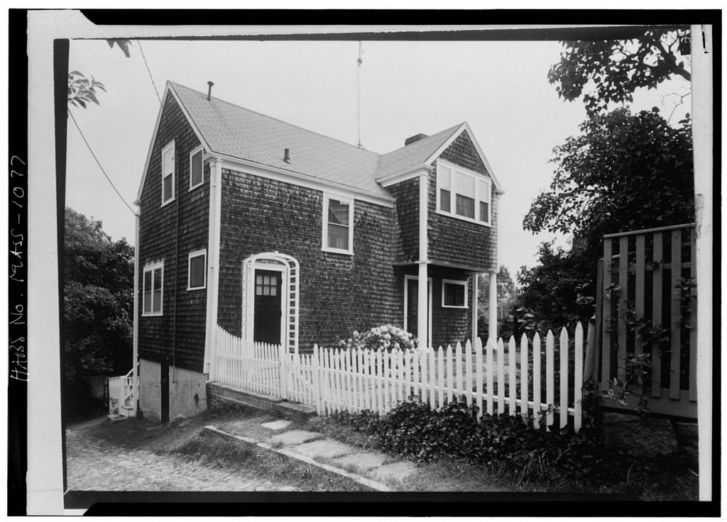 George B. Upton House, 2 Stone Alley, Nantucket, Nantucket County, MA, photograph filed with the federal survey