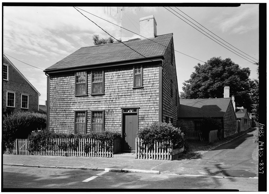 Raymond-Coleman House, 53 Orange Street, Nantucket, Nantucket County, MA, photograph filed with the federal survey
