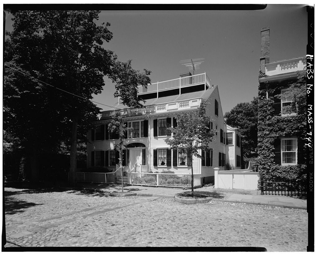 Swain-Macy House, photograph filed with the federal survey