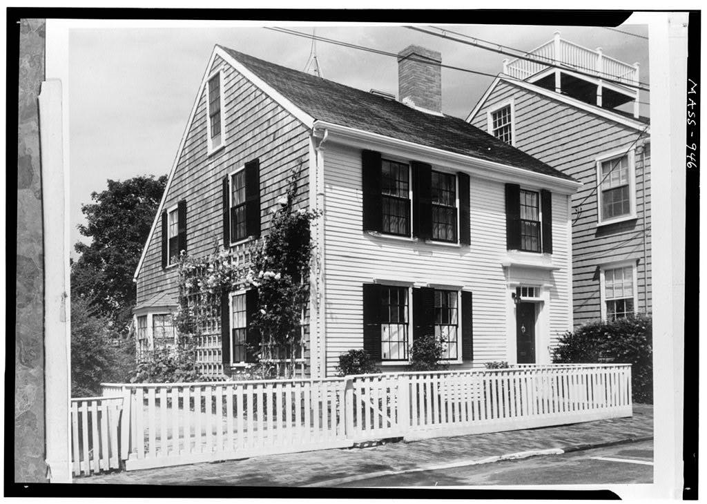 Robert Wyer House, 33 Orange Street, Nantucket, Nantucket County, MA, photograph filed with the federal survey