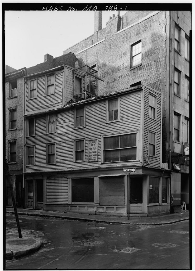 15 Elm Street (Building), Boston, Suffolk County, MA, photograph filed with the federal survey