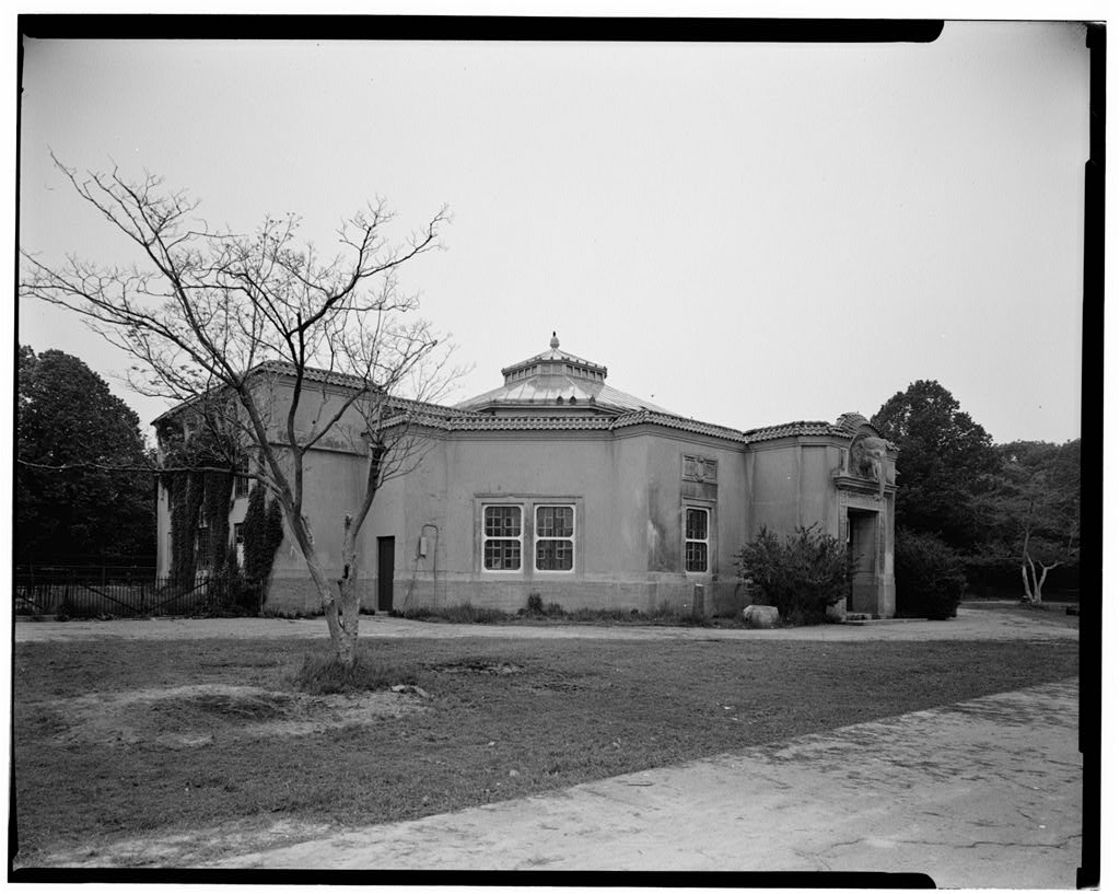 Franklin Park Zoo, Elephant House, Seaver Street, Boston, Suffolk County, MA, photograph filed with the federal survey