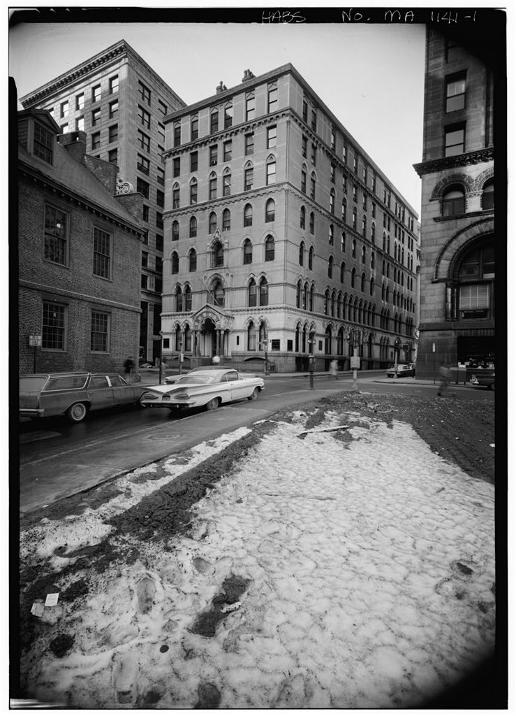 199 Washington Street (Building), Boston, Suffolk County, MA, photograph filed with the federal survey