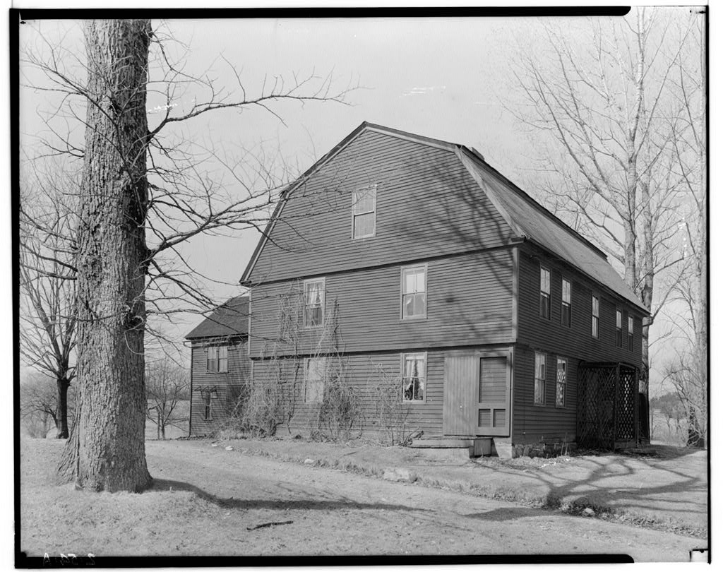 William Brattle Jr. House, photograph filed with the federal survey