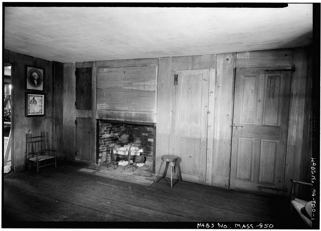 Levi & Peletiah Gilbert House, Exposition Grounds (moved from West Brookfield, MA), West Springfield, Hampden County, MA, photograph filed with the federal survey