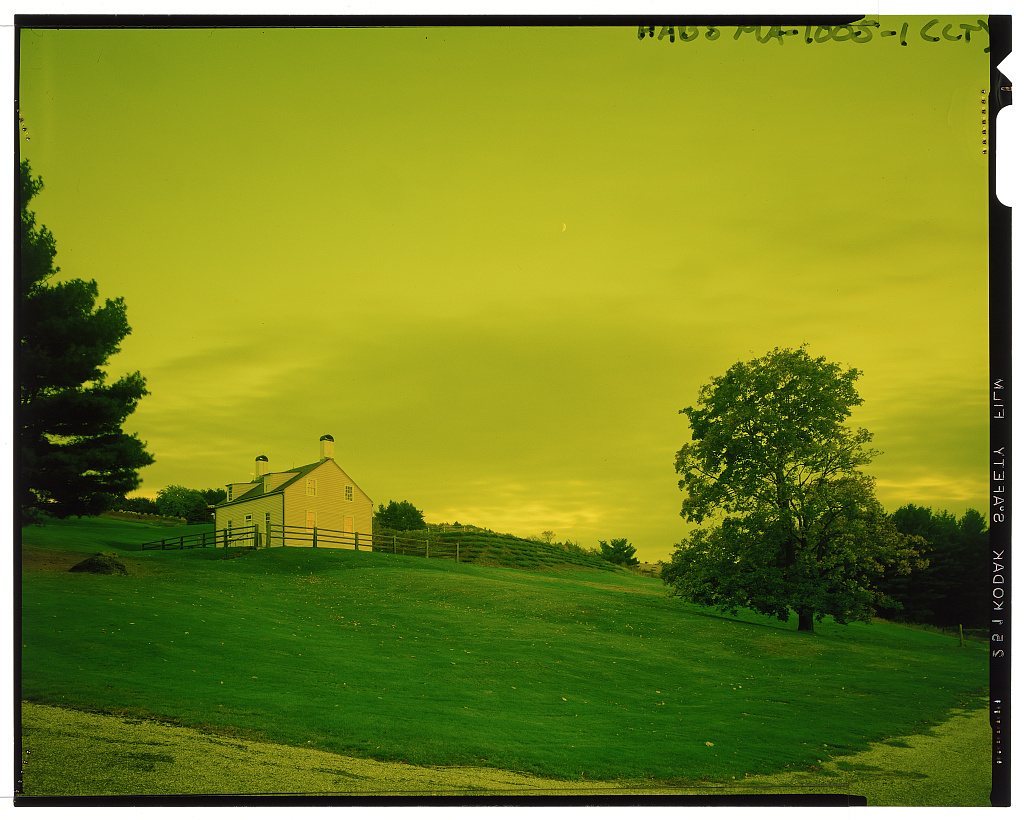 "Fruitlands", photograph filed with the federal survey