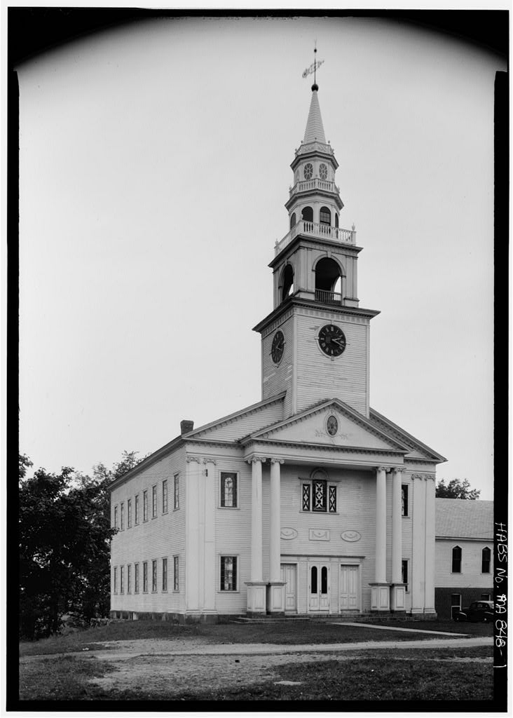 First Parish Congregational Church, Templeton Common, Templeton, Worcester County, MA, photograph filed with the federal survey