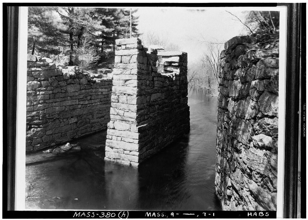 Middlesex Canal, photograph filed with the federal survey