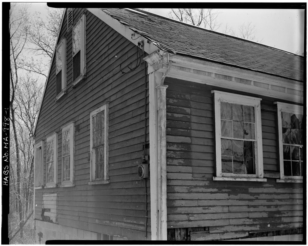 Norton Cotton Mill House, photograph filed with the federal survey