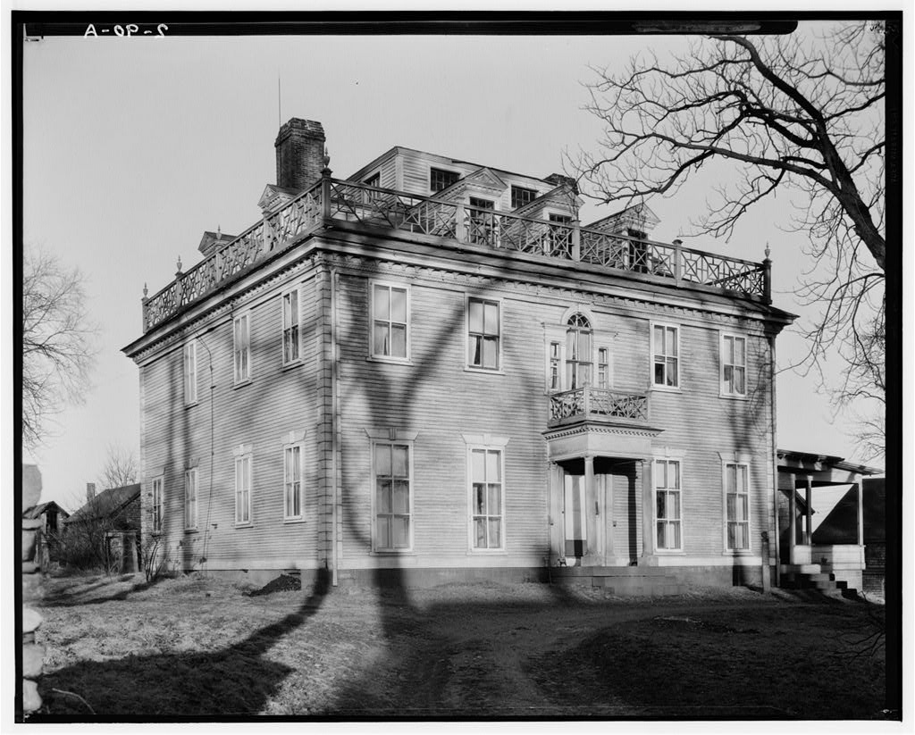 Lieutenant Governor Simeon Martin House, photograph filed with the federal survey