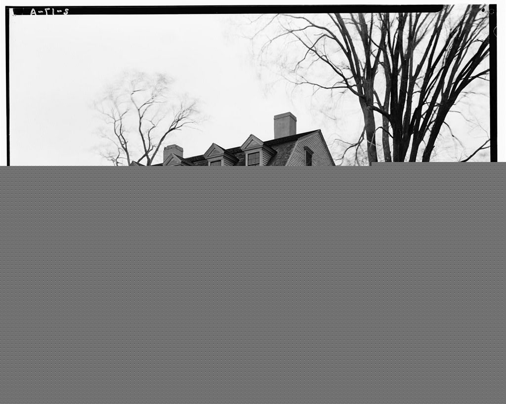 Jarathmael Bowers House, 55 Main Street, Somerset, Bristol County, MA, photograph filed with the federal survey