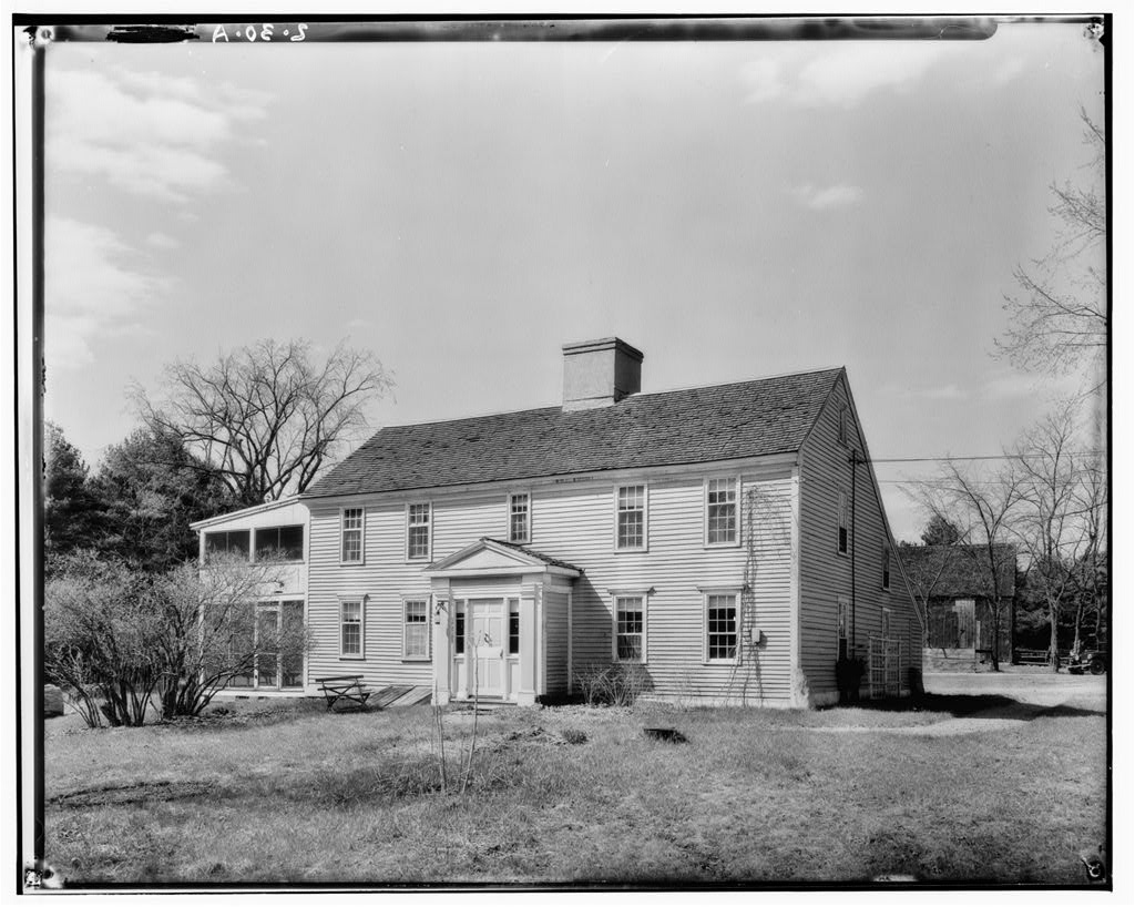 Daniel Gould House, Georgetown Road, Boxford, Essex County, MA, photograph filed with the federal survey