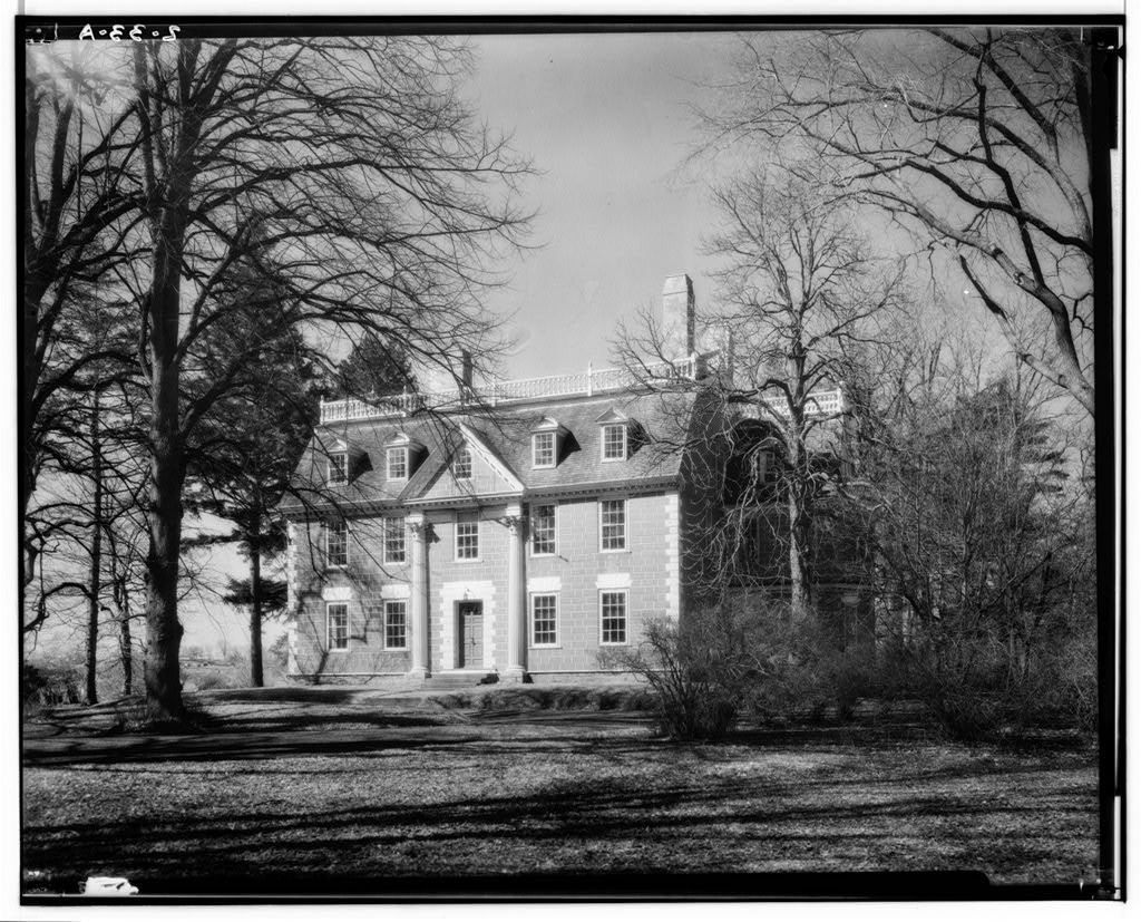 The Lindens, photograph filed with the federal survey