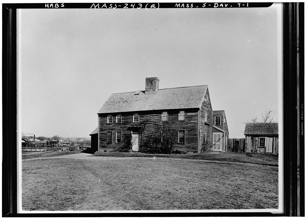George Jacobs House, photograph filed with the federal survey